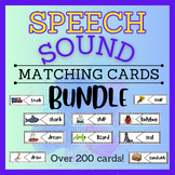 Speech Sound Matching Card Bundle! - 200+ Cards!