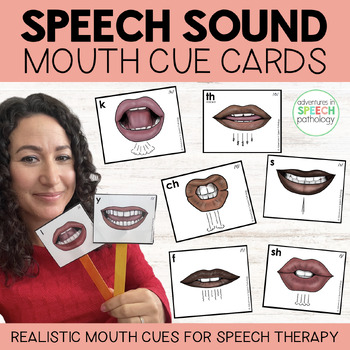 Preview of Speech Sound Mouth Cue Cards