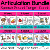 Speech Sound Target Cards BUNDLE - Articulation - Phonolog