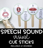 Speech Sound Visual Cue Sticks