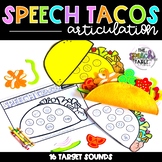 Cinco de Mayo - Speech Tacos: Articulation Craftivity