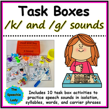 Preview of Speech Task Boxes - K and G Sounds