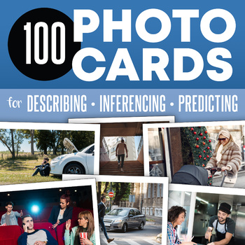 Preview of Speech Therapy: 100 Photo Cards for Describing, Inferencing, and Predicting