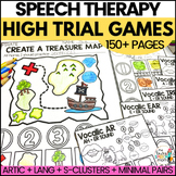 Speech Therapy Activities for Articulation, Language, S-Cl