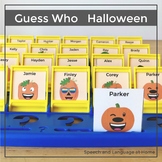 Speech Therapy Activity | Halloween Guess Who Game Compani