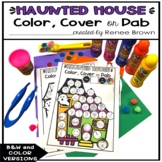 Halloween Speech Therapy Activities | Haunted House