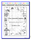 Speech Therapy Articulation Final Consonant Deletion - B, 