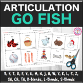 Speech Therapy: Articulation "Go Fish" Decks ALL SOUNDS