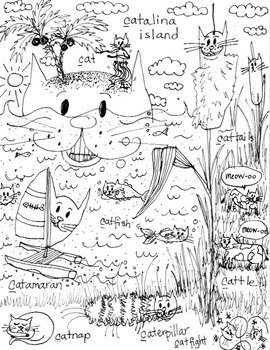 cattails coloring pages