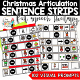 Christmas Speech Therapy Articulation Activities | Silly S