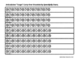 Speech Therapy: Articulation "Target" Bracelets for Carryover