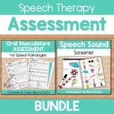 speech oral motor assessment checklist