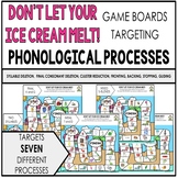 Speech Therapy BOOM CARDS board games for PHONOLOGICAL PRO