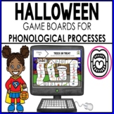 Speech Therapy BOOM CARDS for Phonological Processes| HALL