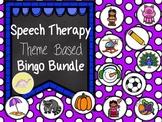 Speech Therapy Theme Based Bingo Bundle