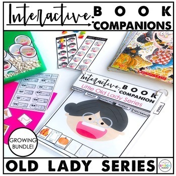 Preview of Speech Therapy Book Companion: 25 Old Lady Books