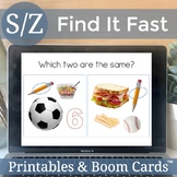 S and Z Sounds Articulation Game | Hybrid Device and Print