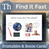 TH Speech Sound Articulation Game | Hybrid Device and Prin