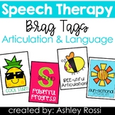 Speech Therapy Reward Tags: Articulation and Language