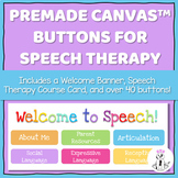 Speech Therapy Canvas™ Buttons