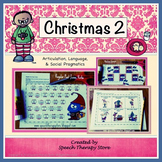 Speech Therapy Christmas 2: Language, Articulation, & Soci