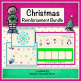 Speech Therapy Christmas Reinforcement Games