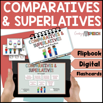Preview of Basic Concepts - Comparatives & Superlative Adjectives - Teach and Practice