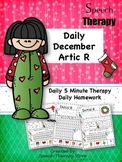 Speech Therapy Daily Articulation R December
