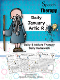 Speech Therapy Daily Articulation R January
