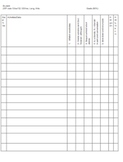 Speech Therapy Data Sheet