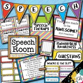 Speech Therapy Decor: Rainbow Speech Room Decor made just 