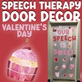 Speech Therapy Decorations for Door or Bulletin Boards- Va