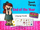 Speech Therapy End of the Year Language