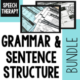 Speech Therapy | Entire Year of Grammar and Sentence Structure for SLPS BUNDLE