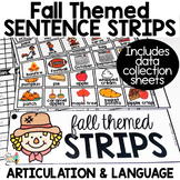 Speech Therapy Fall Activities | Speech and Language Cards