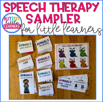 Preview of Speech Therapy For Preschoolers