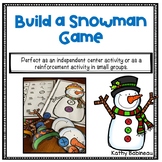 Speech Therapy Game - Build a Snowman