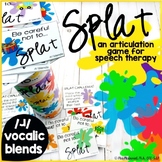 Speech Therapy Game SPLAT | an articulation game for R, Vo