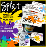 SPLAT Speech Therapy Game | an articulation game for S, Z,