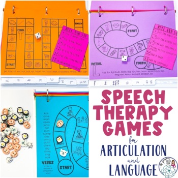 Preview of Speech Therapy Games