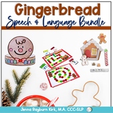 Speech Therapy Gingerbread Bundle