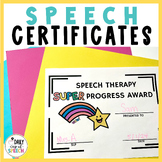 Speech Graduation Certificate | End Of Year Speech Therapy