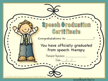 speech therapy award
