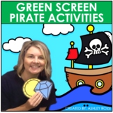 Green Screen Speech Therapy Activities | Pirate Theme