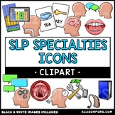 Speech Therapy Icons Clip Art