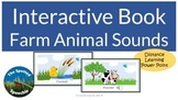 Speech Therapy: Interactive Farm Animal Sounds Book: Early