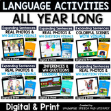 Speech Therapy LANGUAGE BUNDLE | Print or Digital with TPT Easel