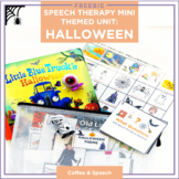 Speech Therapy Mini Themed Language Unit HALLOWEEN | FREEBIE