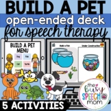 Speech Therapy Pet Themed Boom Cards for Articulation & Language