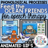 Summer Speech Therapy Boom Cards for PHONOLOGICAL PROCESSES